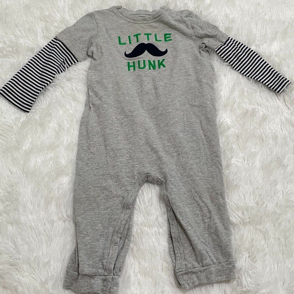 3/$10 Baby Carter's Littler Hunk One Piece Size 18 Months